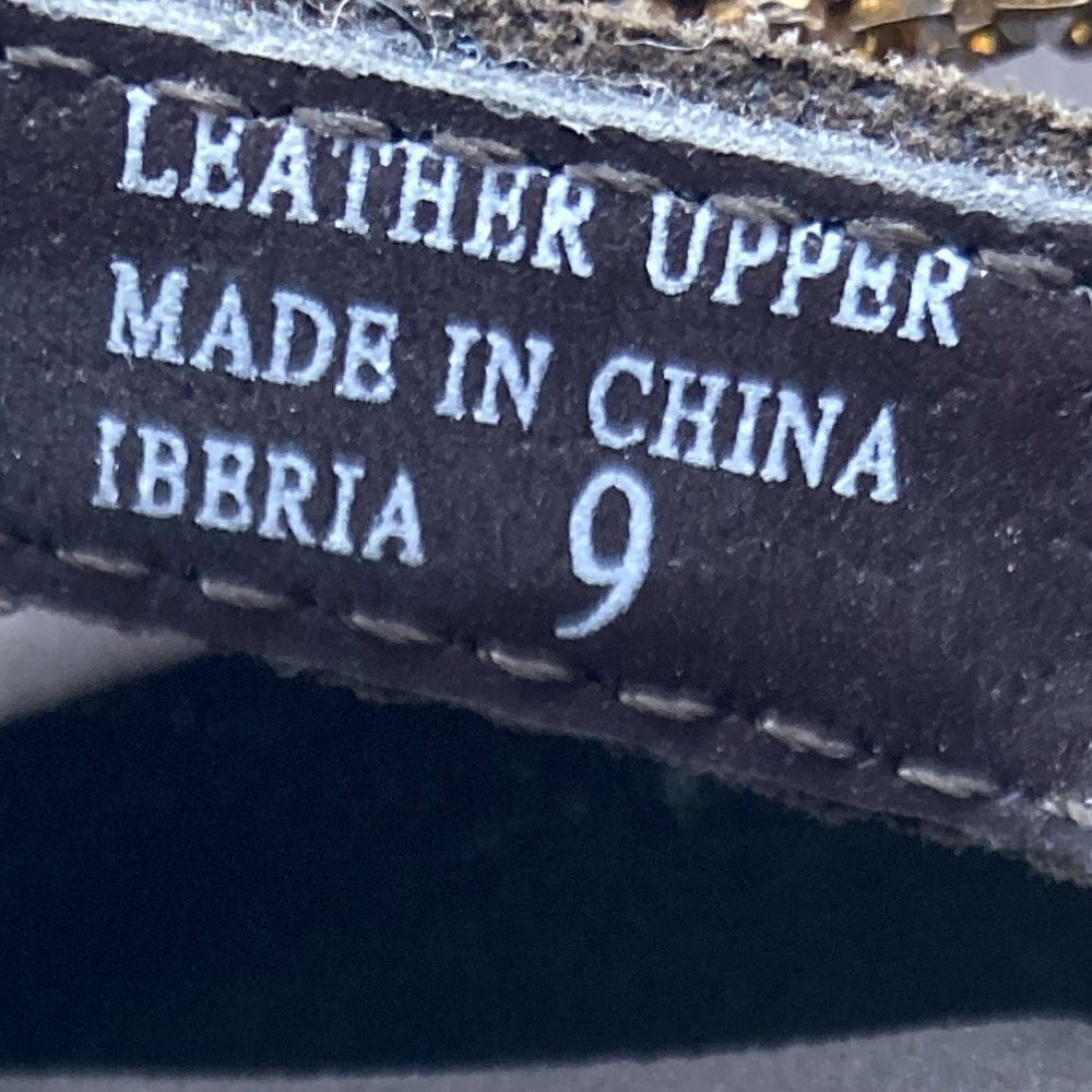 Yellow Box Iberia Leather Upper Brown Sandals Size 9 - Picture 10 of 11